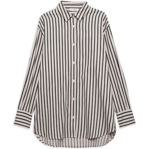 Anine Bing, Dames, Blouses & Shirts, Zwart, Maat: XS
