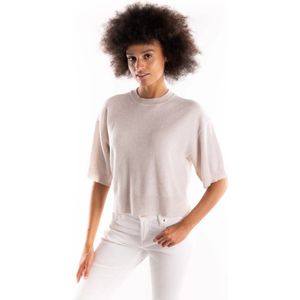 Marella, Dames, Truien, Beige, Maat: L Kasjmier,