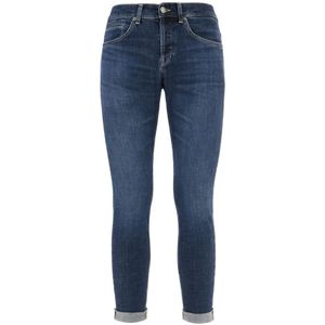 Dondup, Heren, Jeans, Blauw, Maat: W35 Denim,