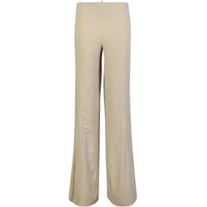 Jacquemus, Dames, Broeken, Beige, Maat: 2XS