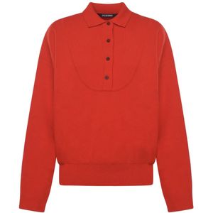 Jacquemus, Dames, Truien, Rood, Maat: S Kasjmier,