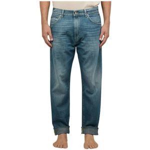 Dondup, Heren, Jeans, Blauw, Maat: W30 Denim,