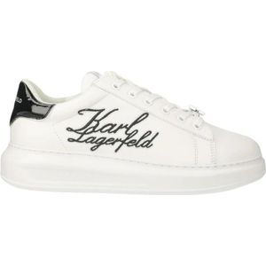 Karl Lagerfeld, Heren, Schoenen, Wit, Maat: 44 EU Leer,
