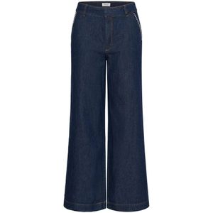 Part Two, Dames, Jeans, Blauw, Maat: S Denim,