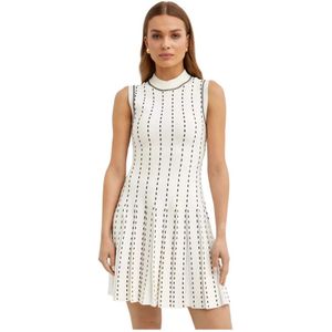 Simkhai, Dames, Jurken, Wit, Maat: S Zijde,