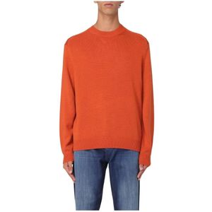 Armani Exchange, Heren, Sweatshirts & Hoodies, Oranje, Maat: S