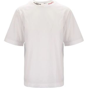 Dsquared2, Dames, Tops, Wit, Maat: M Katoen,