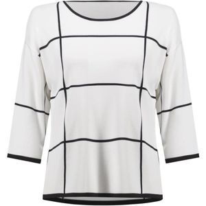 Joseph Ribkoff, Dames, Truien, Wit, Maat: L