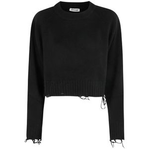 LOW Classic, Dames, Truien, Zwart, Maat: M