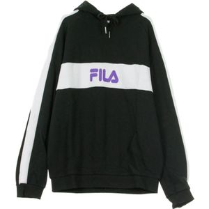 Fila, Heren, Sweatshirts & Hoodies, Zwart, Maat: XL