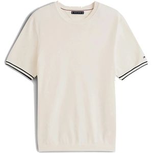 Tommy Hilfiger, Heren, Tops, Beige, Maat: S Katoen,