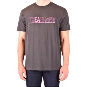 Emporio Armani, Heren, Tops, Grijs, Maat: XL Katoen,