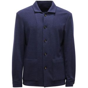 Mazzarelli, Heren, Jassen, Blauw, Maat: M