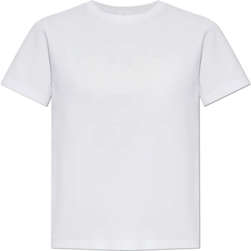 Moncler, Dames, Tops, Wit, Maat: XS Katoen,