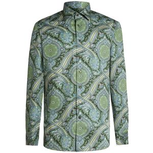 Etro, Heren, Overhemden, Veelkleurig, Maat: M Katoen,