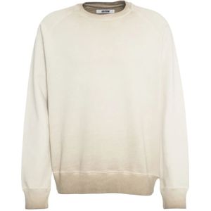 Mauro Grifoni, Heren, Sweatshirts & Hoodies, Beige, Maat: L Katoen,