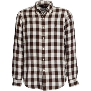 Polo Ralph Lauren, Heren, Overhemden, Veelkleurig, Maat: S Leer,