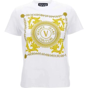 Versace Jeans Couture, Dames, Tops, Wit, Maat: XS