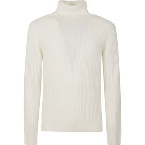 Zanone, Heren, Truien, Beige, Maat: 2XL Wol,