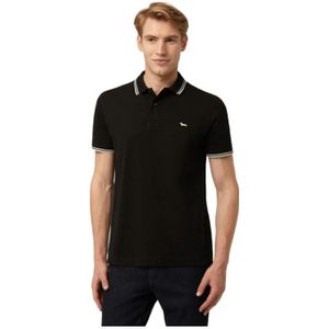 Harmont & Blaine, Heren, Tops, Zwart, Maat: XL Katoen,