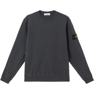 Stone Island, Heren, Truien, Zwart, Maat: 2XL