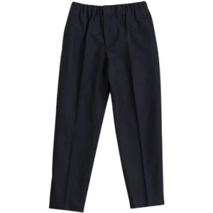 Jil Sander, Heren, Broeken, Zwart, Maat: M Katoen,