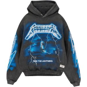 Represent, Heren, Sweatshirts & Hoodies, Grijs, Maat: XS Katoen,