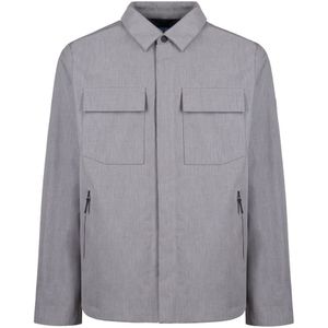 People of Shibuya, Heren, Overhemden, Grijs, Maat: 3XL Katoen,