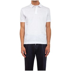 Paul & Shark, Heren, Tops, Wit, Maat: M Katoen,