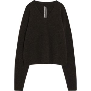 Rick Owens, Heren, Truien, Bruin, Maat: XS