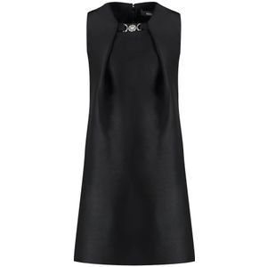Versace, Dames, Jurken, Zwart, Maat: XS Zijde,