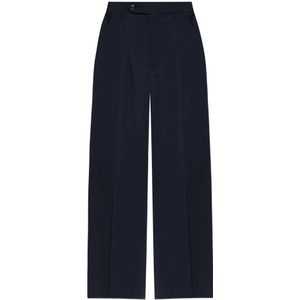 Vivienne Westwood, Heren, Broeken, Blauw, Maat: S Leer,