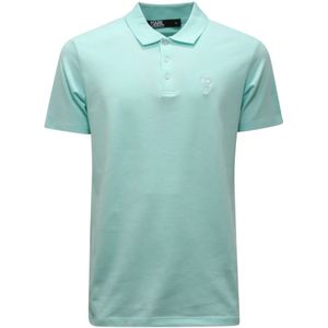 Karl Lagerfeld, Heren, Tops, Blauw, Maat: M