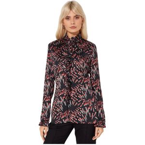 Rabanne, Dames, Blouses & Shirts, Veelkleurig, Maat: XS Leer,