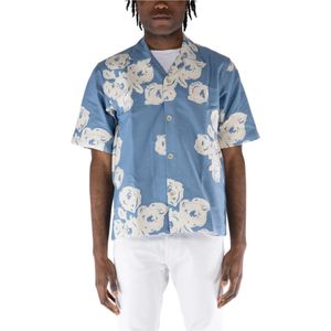 Sunflower, Heren, Overhemden, Blauw, Maat: M Katoen,