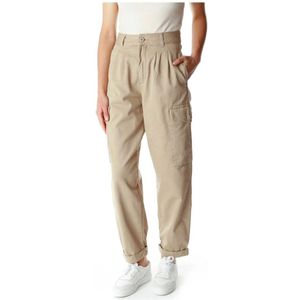 Carhartt Wip, Dames, Broeken, Beige, Maat: W24