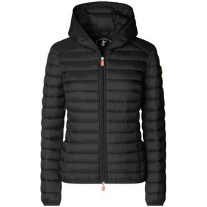 Save The Duck, Dames, Jassen, Zwart, Maat: XL Poliester,