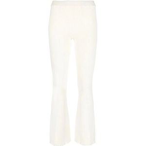 Aeron, Dames, Broeken, Wit, Maat: L Viscose,