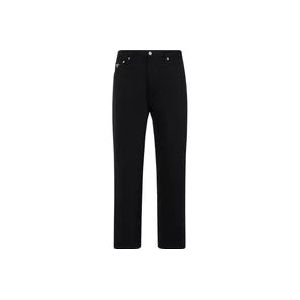 Prada Zwart 5 Zak Denim Jeans , Black , Heren , Maat: W31