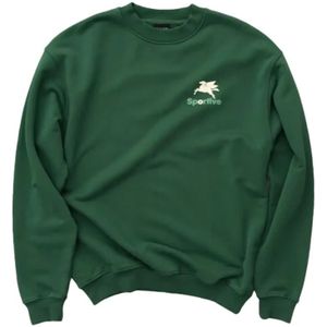 Goodies Sportive, Heren, Sweatshirts & Hoodies, Groen, Maat: S Katoen,