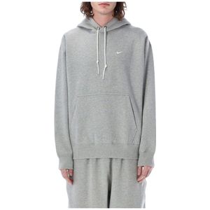Nike, Heren, Sweatshirts & Hoodies, Grijs, Maat: XL Katoen,