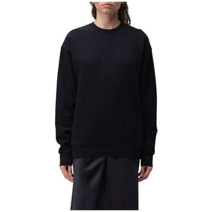 JW Anderson, Dames, Sweatshirts & Hoodies, Zwart, Maat: M Katoen,
