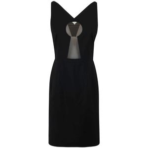 Moschino, Dames, Jurken, Zwart, Maat: XS