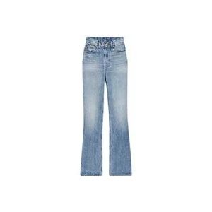 Jacquemus Flared Jeans met Hoge Taille , Blue , Dames , Maat: W29