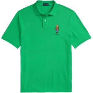 Polo Ralph Lauren, Heren, Tops, Groen, Maat: S Katoen,