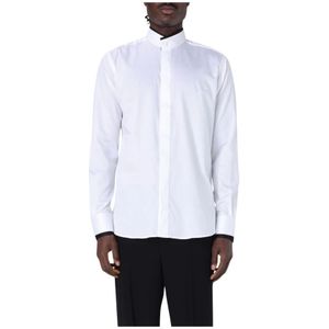 Karl Lagerfeld, Heren, Overhemden, Wit, Maat: L