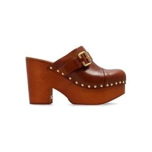 Chloé Hakken sandalen Jeanette , Brown , Dames , Maat: 38 EU