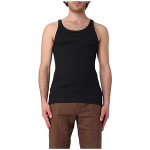 Dolce & Gabbana, Heren, Tops, Zwart, Maat: L