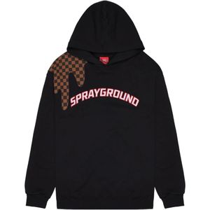 Sprayground, Heren, Sweatshirts & Hoodies, Zwart, Maat: S Katoen,