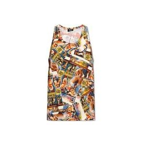 Dsquared2 Mouwloos T-shirt , Multicolor , Heren , Maat: L